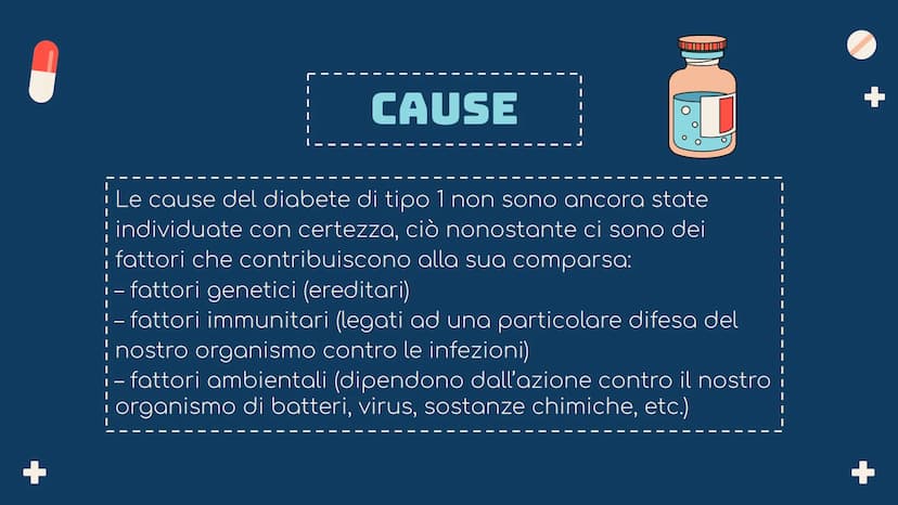 TIL
IL DIABETE
00
00
00 104
+
CHE COS'È
E una malattia cronica caratterizzata dalla
presenza di elevati livelli di glucosio nel sangue
(iper