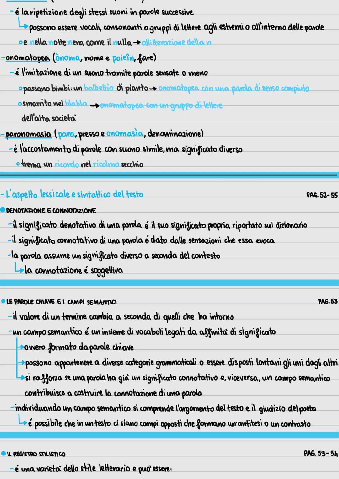 -L'aspetto metrico-ritmico del testo
IL VERSO
-formato quando l'autore sceglie di andare a capo, dando un senso di musicalita`
-é una succes