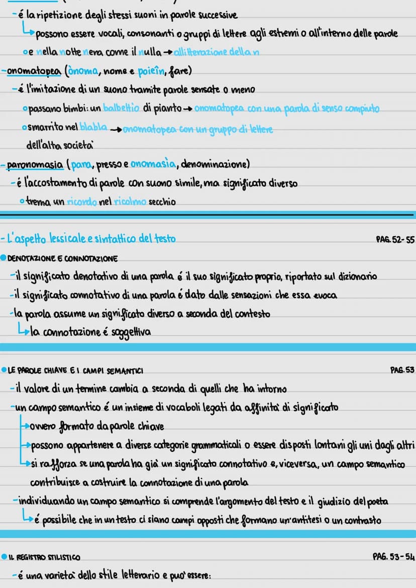 -L'aspetto metrico-ritmico del testo
IL VERSO
-formato quando l'autore sceglie di andare a capo, dando un senso di musicalita`
-é una succes