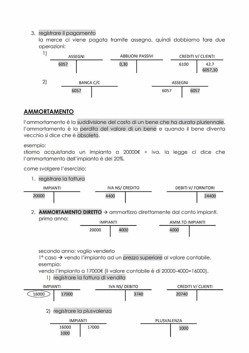RATEI E RISCONTI
RATEI → sono quote di entrate o uscite future che misurano ricavi o costi già maturati
ma non ancora rilevati poiché la lor
