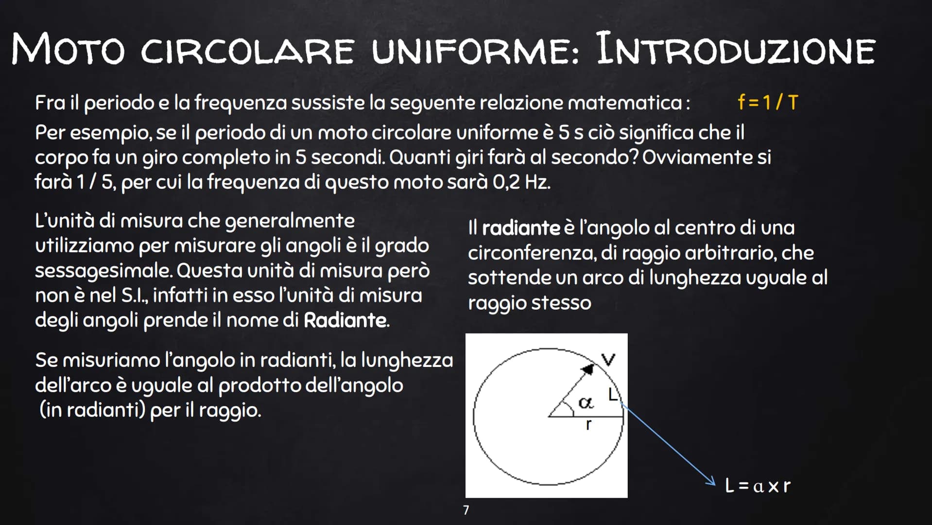 MOTO CIRCOLARE
UNIFORME 1.
2.
Introduzione e Spiegazione
Esercizi
2 1.
INTRODUZIONE E SPIEGAZIONE
Moto Circolare Uniforme
3 MOTO CIRCOLARE U