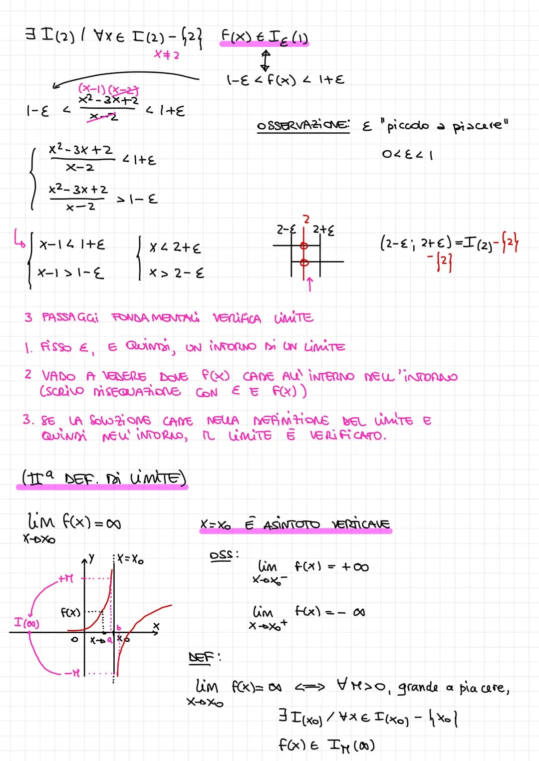 
<p>There are 4 definitions of limits. The first one is the definition of finite limit. This definition is important when we want to underst