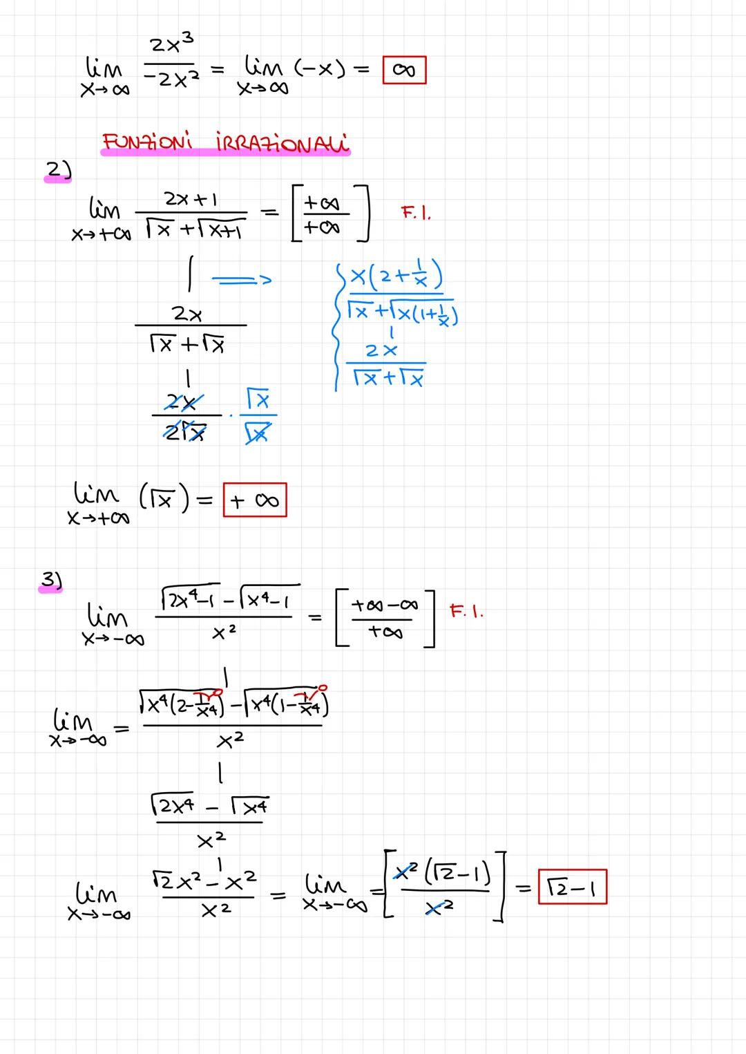 
<p>There are 4 definitions of limits. The first one is the definition of finite limit. This definition is important when we want to underst