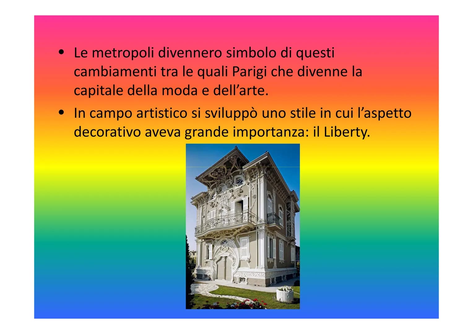 LA BELLE EPOQUE
Alunna: Giani Costanza
Classe: 3D
Disciplina: Storia BELLE EPOQUE
• La Belle époque (dal francese "epoca bella") è un
period