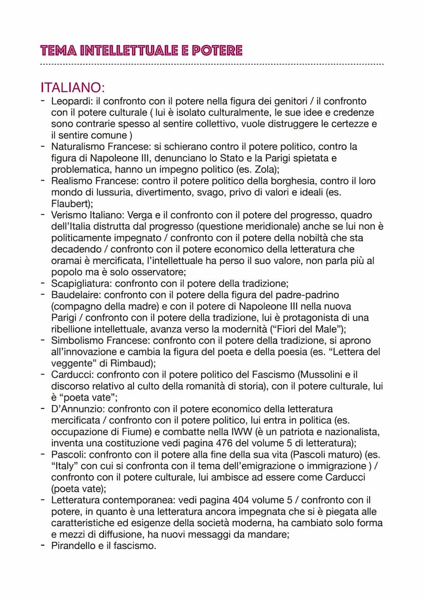 TEMA DELLA DONNA
-
I
-
ITALIANO:
Leopardi: citazione di Saffo, "Ciclo di Aspasia", tema della luna, tema della
natura matrigna personificata