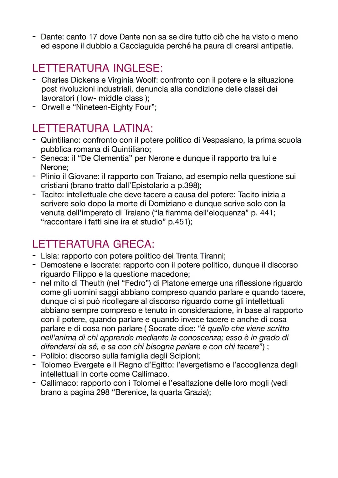 TEMA DELLA DONNA
-
I
-
ITALIANO:
Leopardi: citazione di Saffo, "Ciclo di Aspasia", tema della luna, tema della
natura matrigna personificata