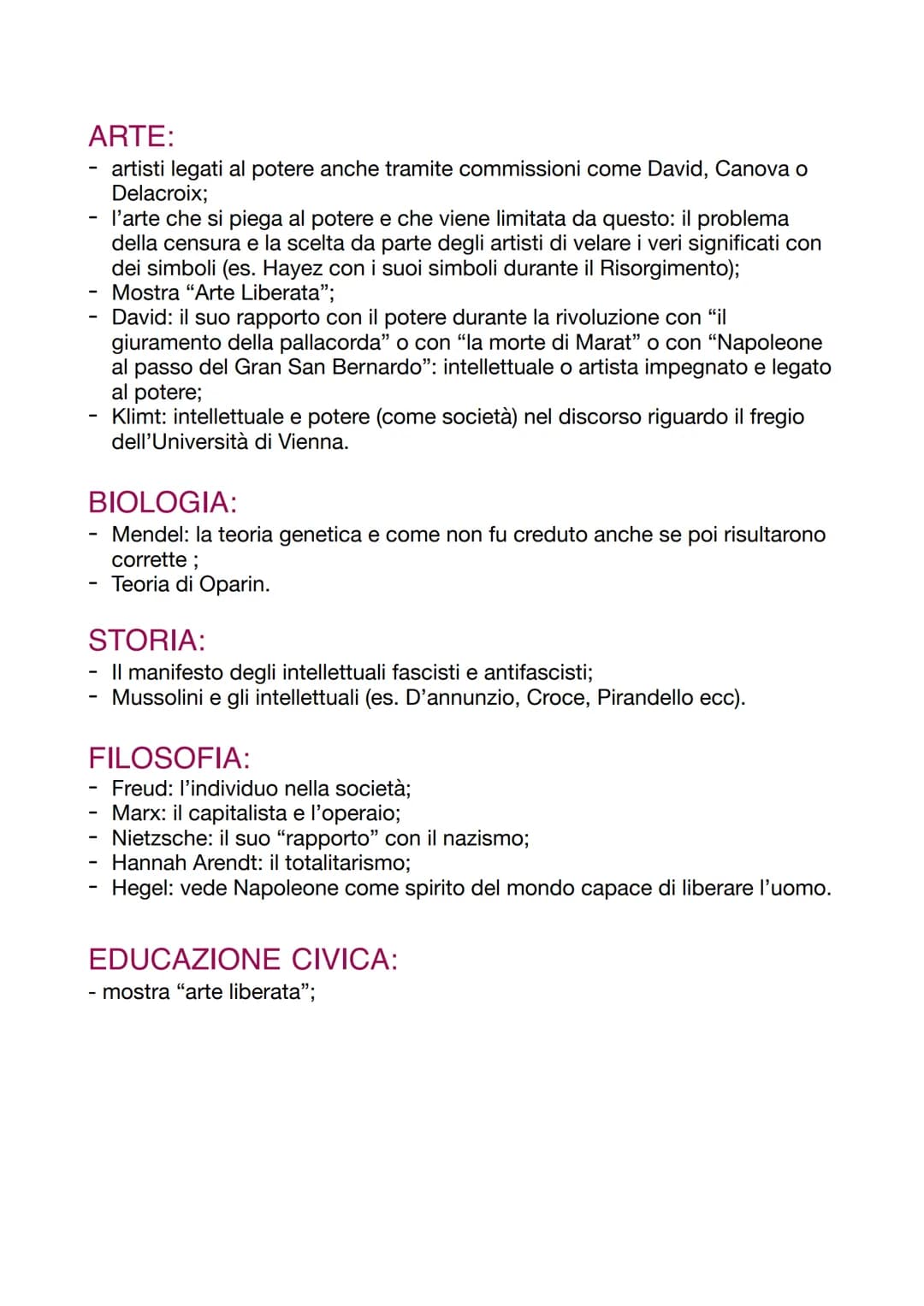 TEMA DELLA DONNA
-
I
-
ITALIANO:
Leopardi: citazione di Saffo, "Ciclo di Aspasia", tema della luna, tema della
natura matrigna personificata