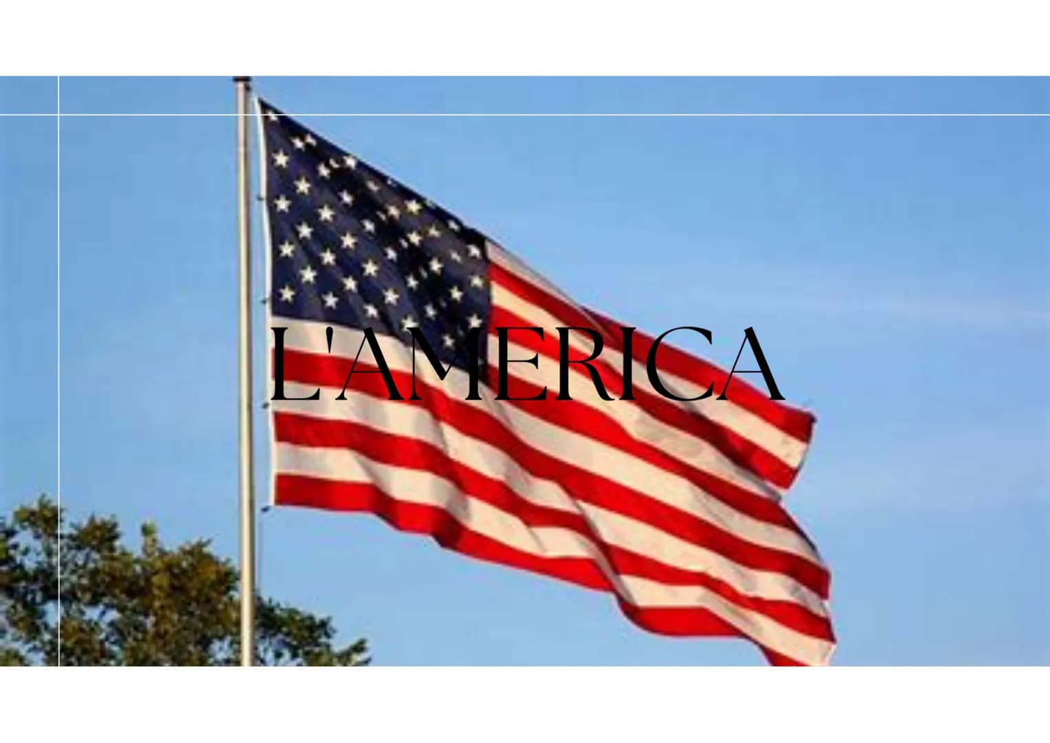 L'AMERICA L'AMERICA

I continente americano è costituito da
due grandi masse subcontinentali e da
un insieme di isole.
Il continente si divi