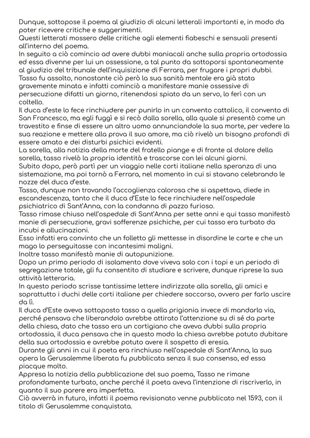 # Torquato Tasso

Il poeta Torquato tasso, così come Petrarca visse in un'età di crisi e di transizione,
infatti egli visse durante l'età di