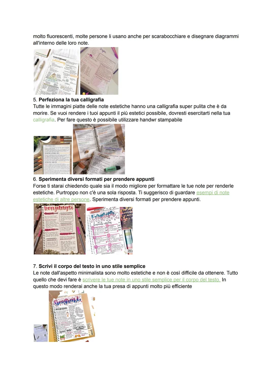 COME PRENDERE APPUNTI AESTHETIC metodo by me ~stellaesthetic~
Per prendere appunti estetici è necessario scegliere una combinazione di color