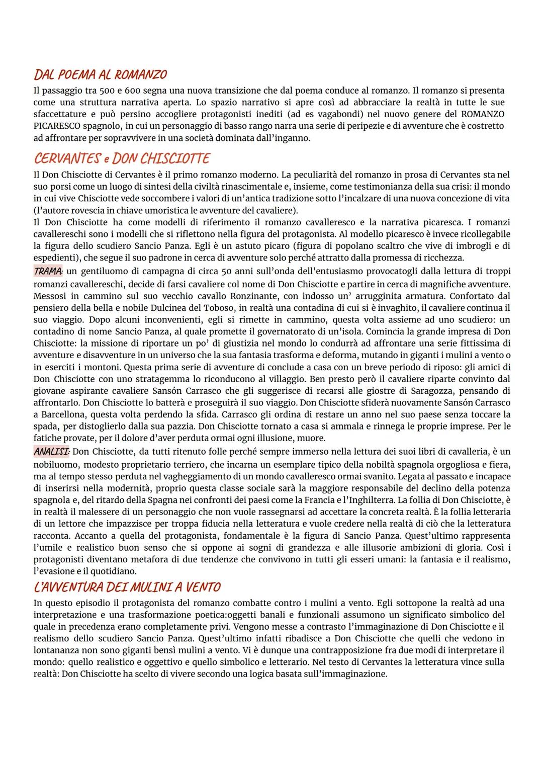 Analisi e Trama del Don Chisciotte di Cervantes