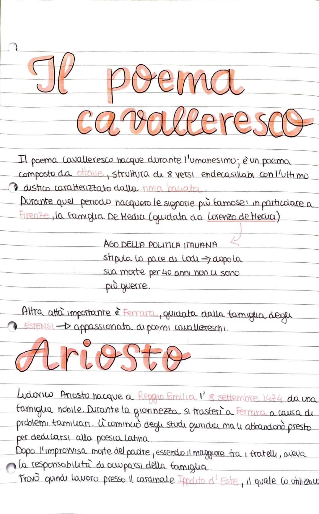 Il poema
cavalleresco
IL
poema Cavalleresco hacque durante l'umanesimo; è`'un poema.
composto da ottave, struttura di 8 versi endecasillabi 