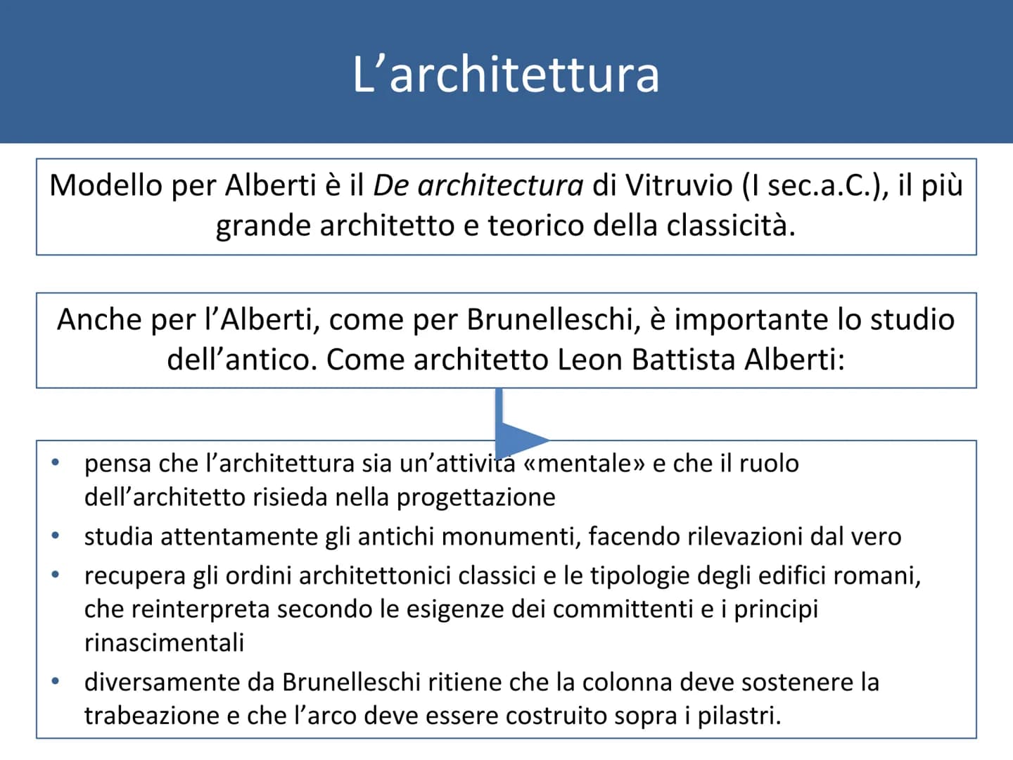 La diffusione delle scoperte rinascimentali
Il termine Rinascimento indica la rinascita dell'arte e della cultura classica per indicare
l'ar