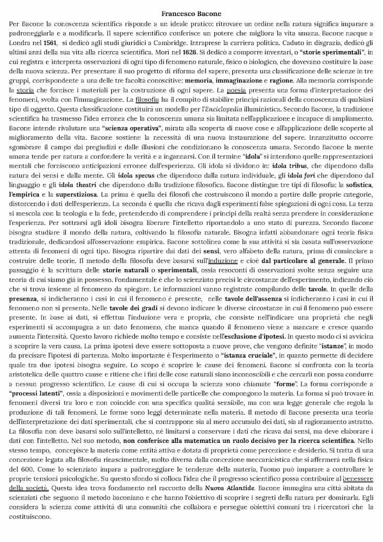 Know Filosofia (Bacone, Cartesio, Pascal, Spinoza, Leibniz). thumbnail