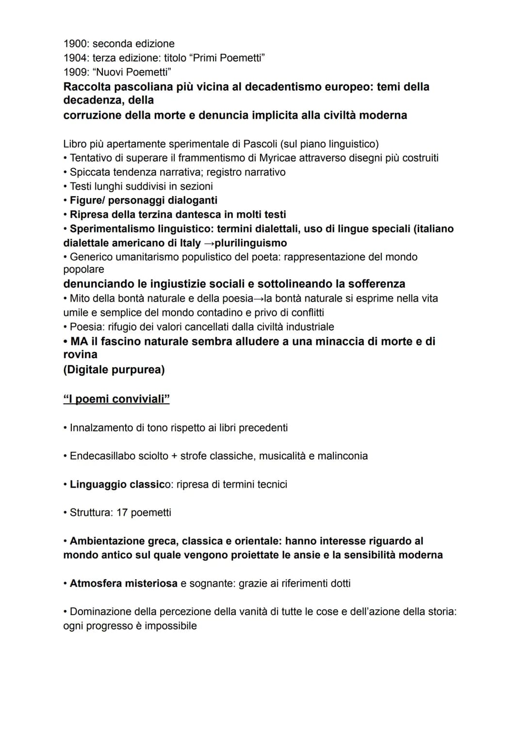 Giovanni Pascoli
Giovanni Pascoli è nato a San Magno di Romagna. Il padre viene assassinato.
Questo evento segna Pascoli per tutta la vita: 