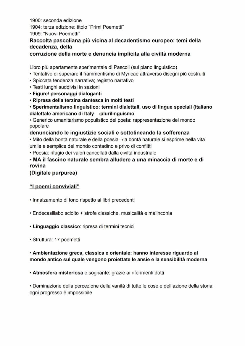 Giovanni Pascoli
Giovanni Pascoli è nato a San Magno di Romagna. Il padre viene assassinato.
Questo evento segna Pascoli per tutta la vita: 