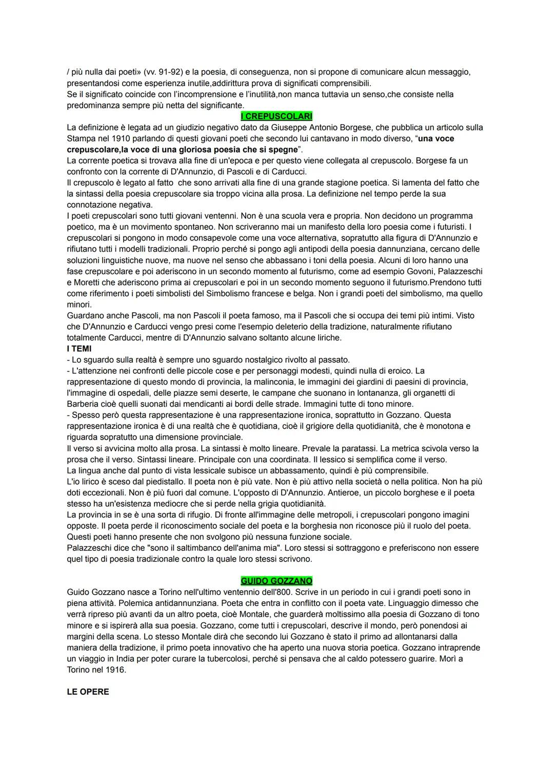 # LA STAGIONE DELLE AVANGUARDIE

Il termine "avanguardia" appartiene al vocabolario militare e indica, come è noto, la pattuglia di soldati 