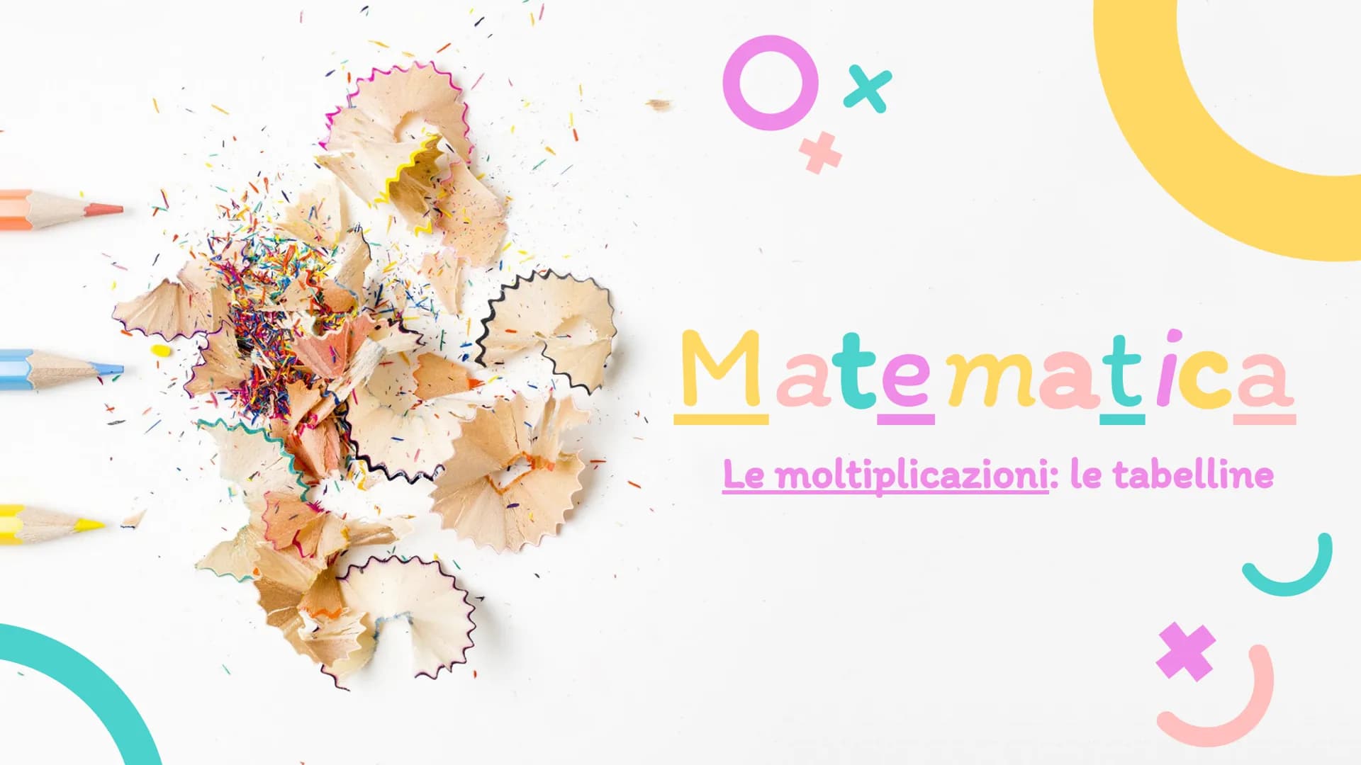 Ox
Matematica
Le moltiplicazioni: le tabelline
* La
moltiplicazione
è la ripetizione
di una stessa
quantità.
2 O
Cosa intendiamo per
'ripeti