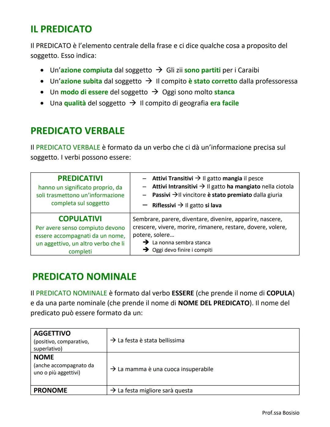 GLI ELEMENTI FONDAMENTALI DELLA FRASE
TIPI DI FRASE
SEMPLICE
COMPLESSA
Quando contiene un solo
predicato, attorno al quale si
organizzano tu