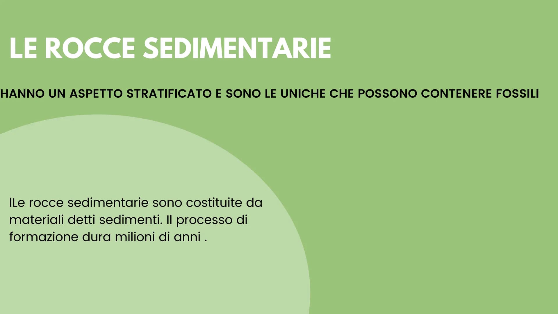 LE ROCCE CLASSIFICAZIONE ROCCE
ROCCE IGNEE
derivano dalla solidificazione
del magma
• se il raffreddamento avviene
all'intero sono intrusive