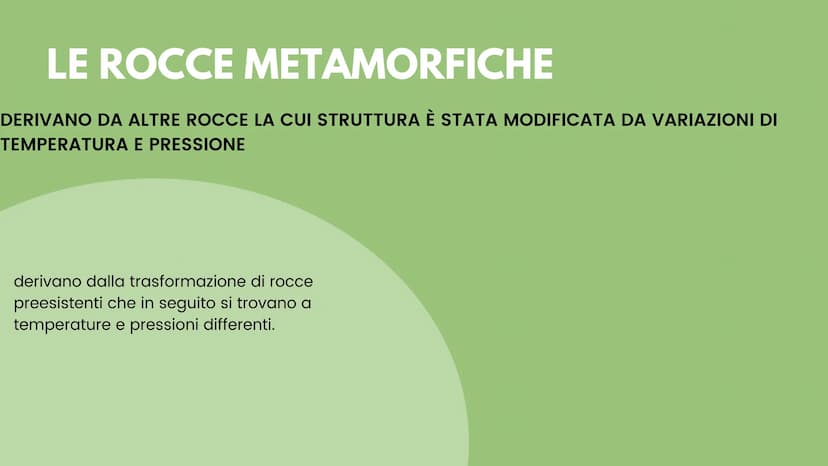 LE ROCCE CLASSIFICAZIONE ROCCE
ROCCE IGNEE
derivano dalla solidificazione
del magma
• se il raffreddamento avviene
all'intero sono intrusive