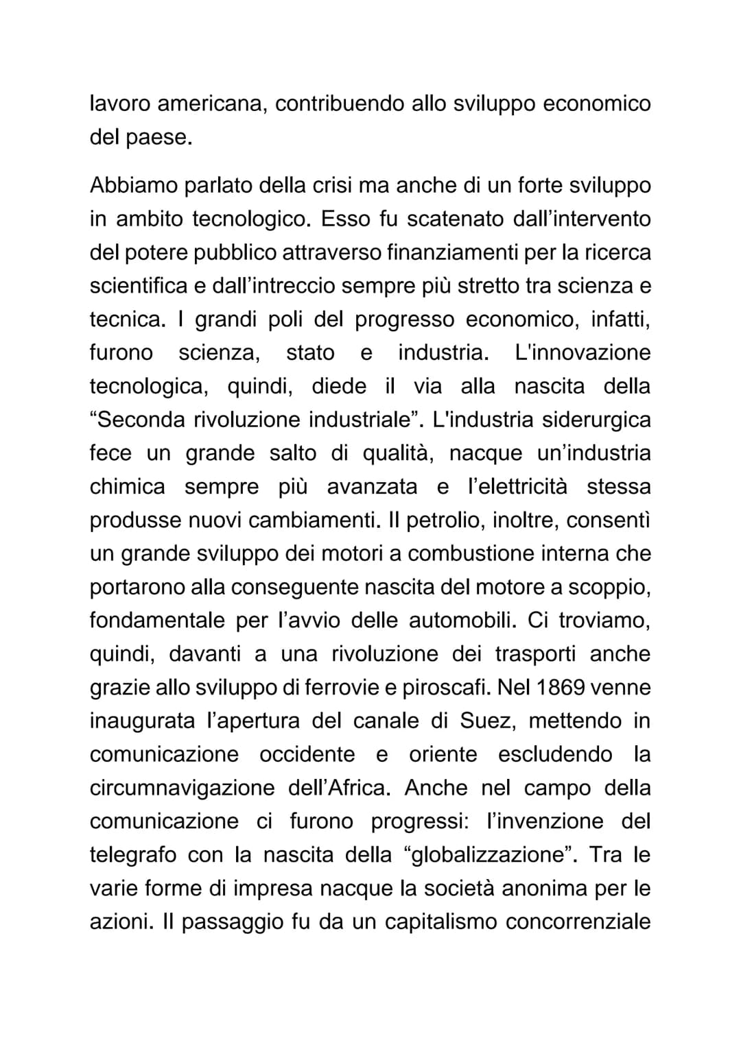 Industrializzazione in Europa
Sviluppatasi in Inghilterra, l'industrializzazione si diffuse
anche negli altri paesi europei, senza però esse