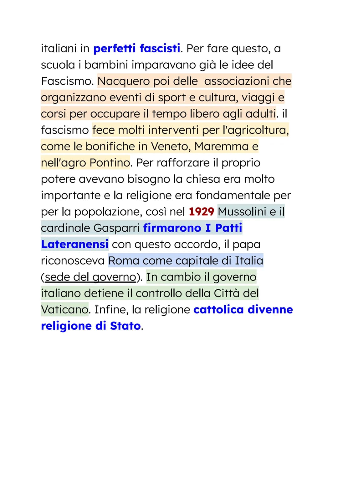 IL FASCISMO IN ITALIA
Gli anni dopo la prima guerra mondiale, in
Italia erano pietosi perché doveva pagare i
debiti. Le persone che ritornav