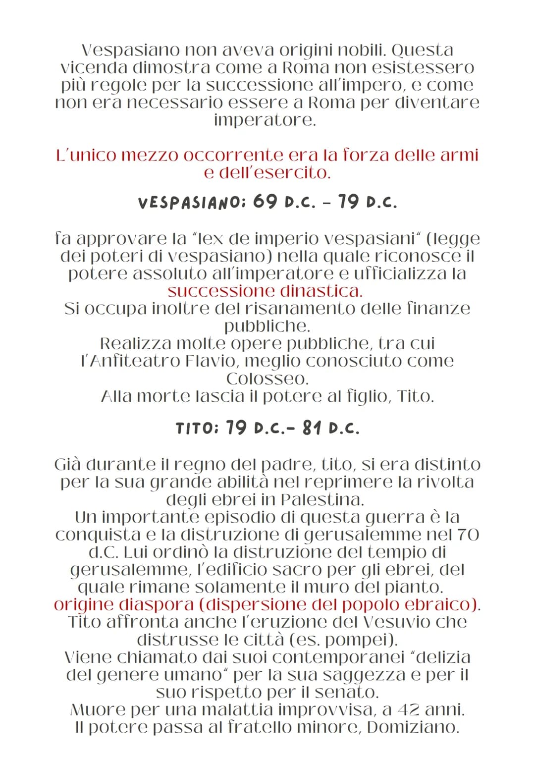 ANNO DEI QUATTRO
IMPERATORI
& ALTRO
SC
Nel 68 d.C. Nerone si suicidò
fine dinastia giulio-claudia.
la scelta del successore scatenò una guer