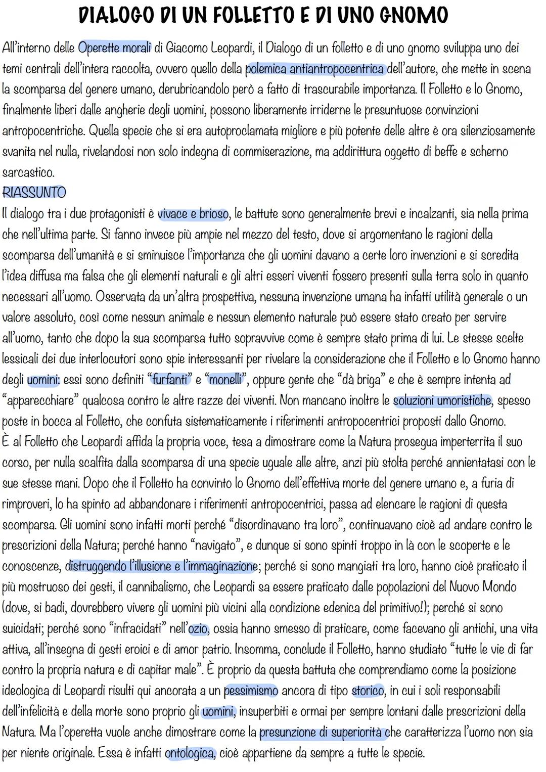 L'INFINITO
Sempre caro(1) mi fu quest'ermo colle(2),
E questa siepe, che da tante parte
Dell'ultimo orizzonte il guardo esclude(3).
Ma seden