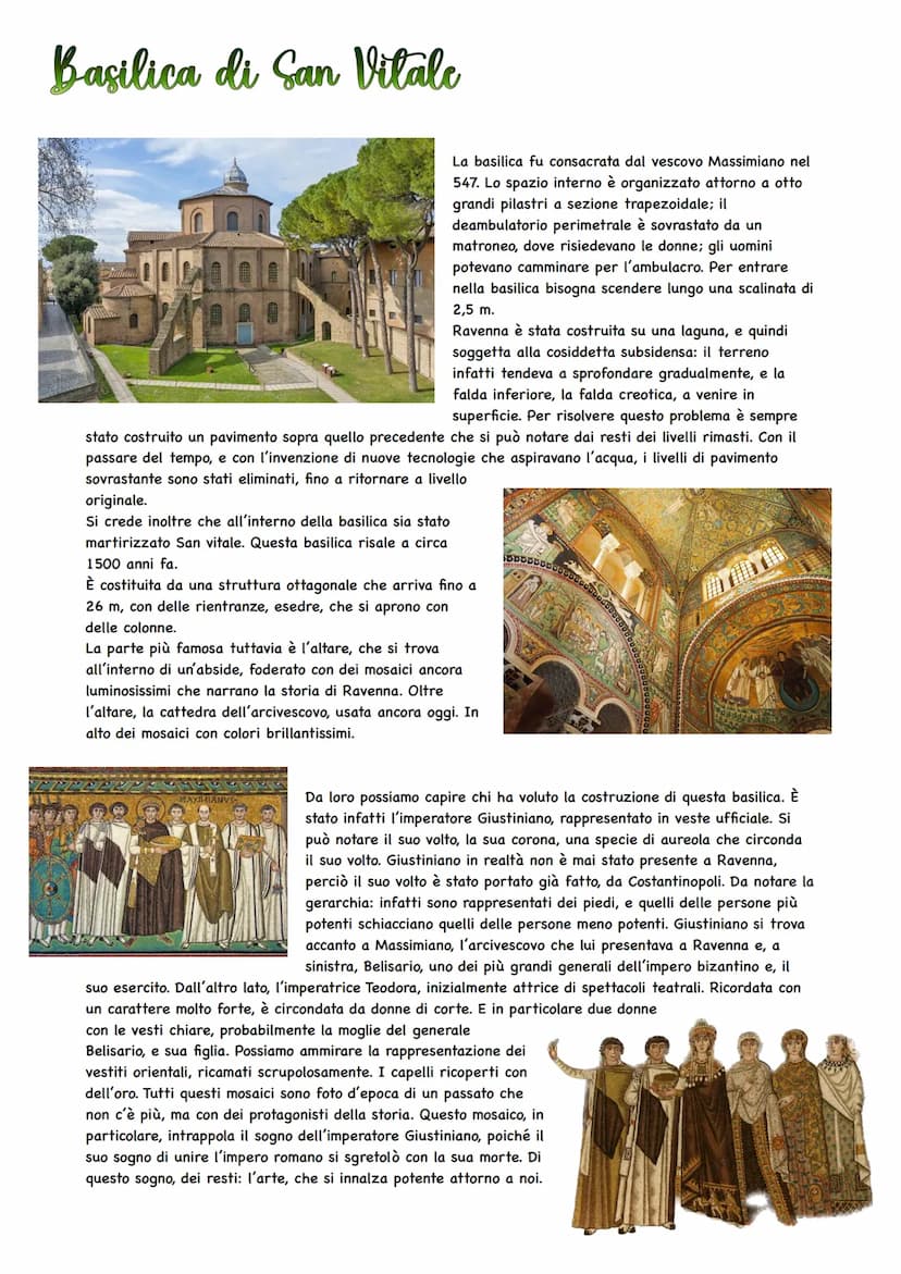 Ravenna
La storia, per essere scritta, ha bisogno di due cose: la penna e
l'inchiostro, l'uomo e le sue imprese. Ma anche di un foglio, il
t