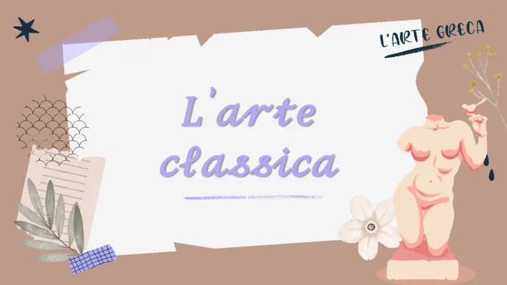 Know L'arte classica, greca + varie opere (stile severo, Discobolo, Doriforo,bronzi di Riace…) thumbnail