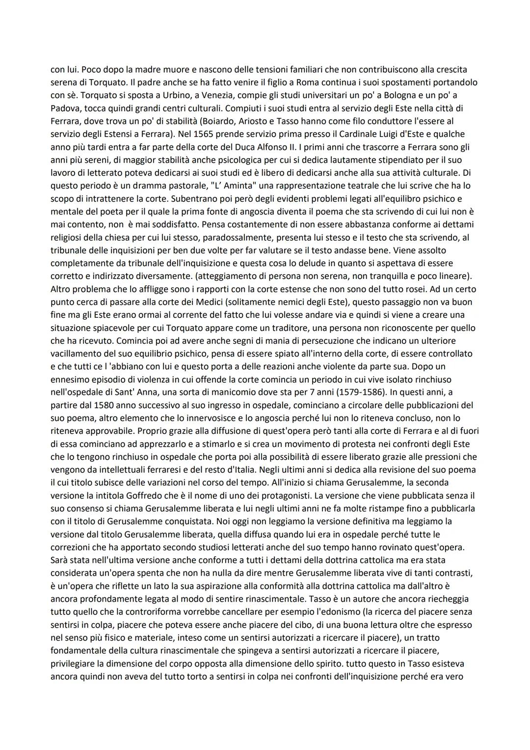 CONTRORIFORMA pag 13
Quest'epoca si pone in maniera molto diversa da quelle precedenti, umanesimo e rinascimento. L' evento
che cambia compl