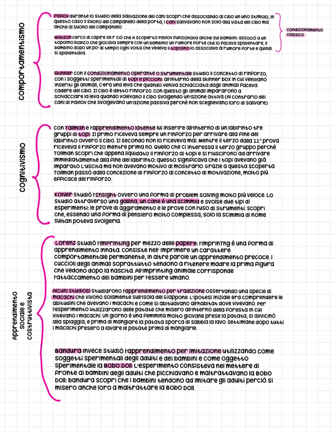 La complessità delle scienze umane:
I vari ambiti
Psicologia, sociologia, antropologia, pedagogia, metodologia
• psicologia
• Sociologia
• a