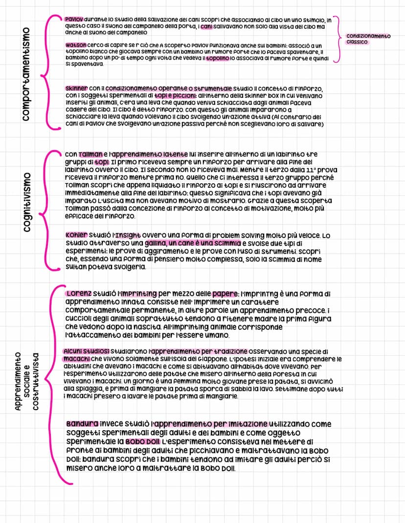 La complessità delle scienze umane:
I vari ambiti
Psicologia, sociologia, antropologia, pedagogia, metodologia
• psicologia
• Sociologia
• a