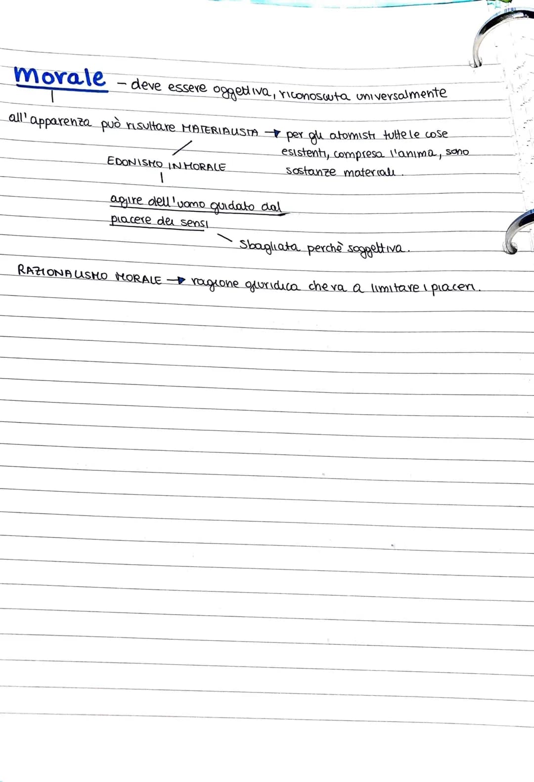 Tutti i filosofi prima de Socrate= presocratic
Democrito però è considerato un POST SOCRATICO
(1
1
perche?
Democrito
Democrito
studia la nat