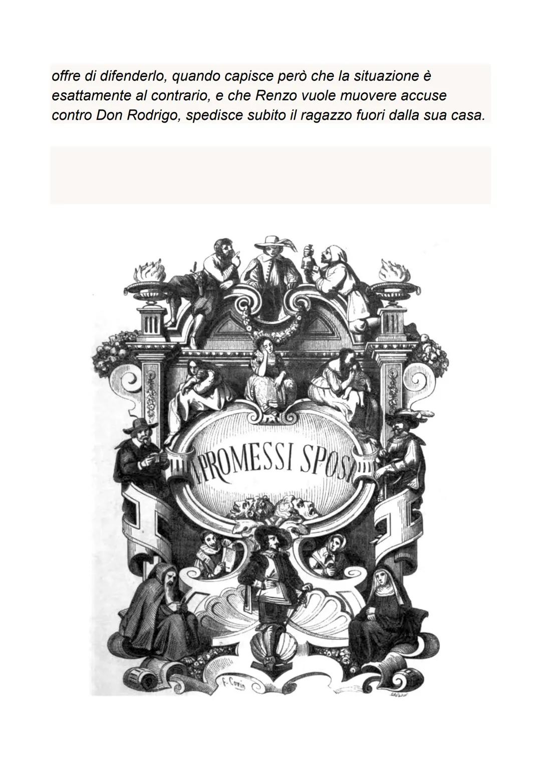 PROMESSI SPOSI
Capitolo 1
Il primo personaggio presentato è Don Abbondio, un prete, che
come ogni sera sta passeggiando mentre legge il suo 