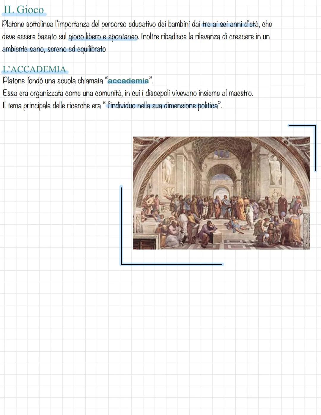 Il suo pensiero ha come
obiettivo la rinascita dello
stato.
PLATONE
TEORIA DELLE IDEE
Le cose di cui facciamo esperienza attraverso i sensi,