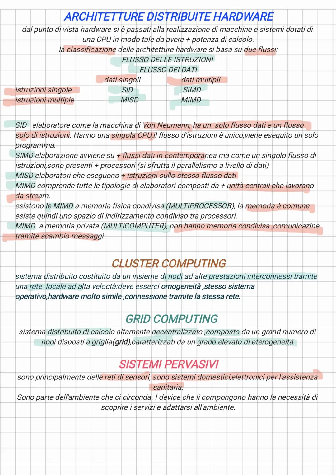 SISTEMI DISTRIBUITI
a metà degli anni 40 inizò l'era dei calcolatori elettronici moderni i quali hanno iniziato a
cambiare la situazione:l'a