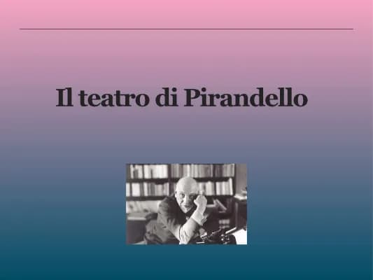 Know IL TEATRO DI PIRANDELLO thumbnail