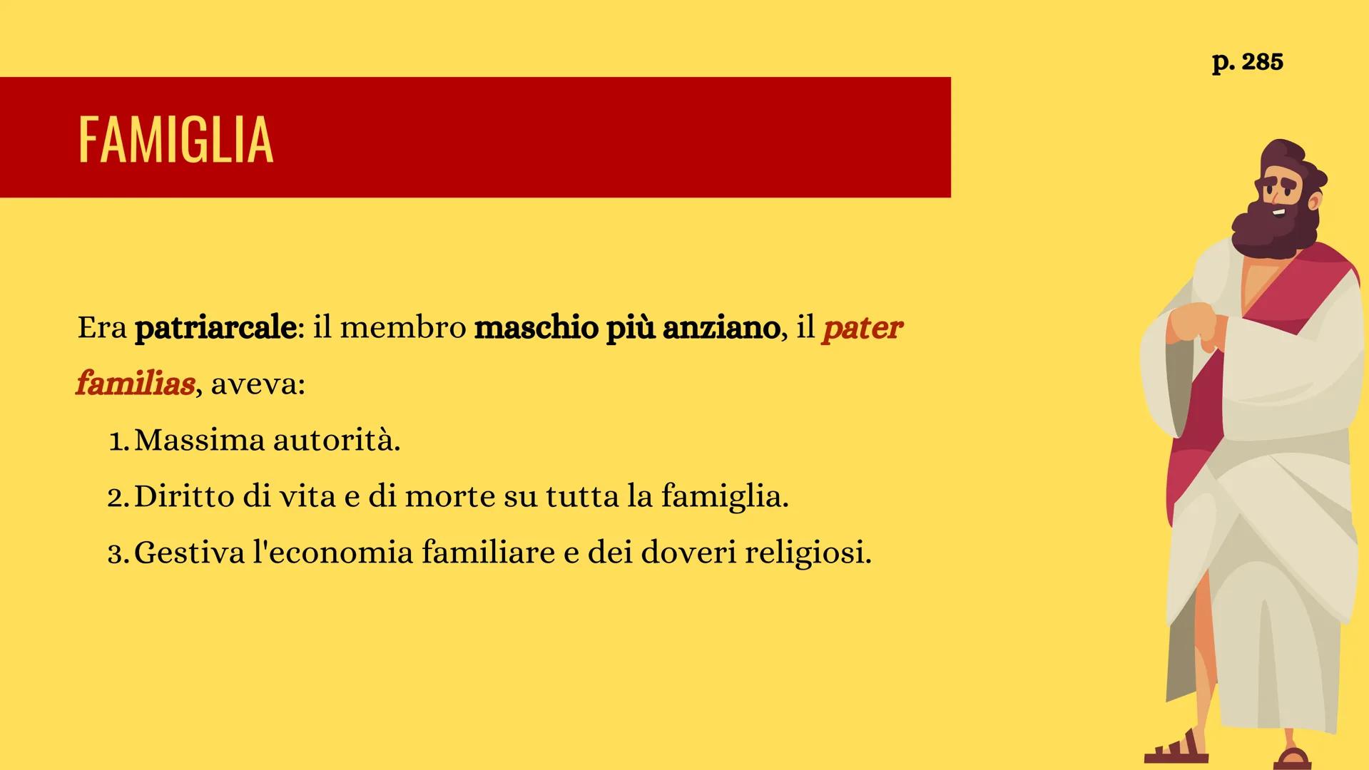 LA SOCIETÀ
ROMANA
ARCAICA MONARCHIA
753 a.C.
nascita di
Roma
509 a.C.
REPUBBLICA
49 a.C.
dittatura di
Cesare
27 a.C.
Ottaviano Augusto
IMPER