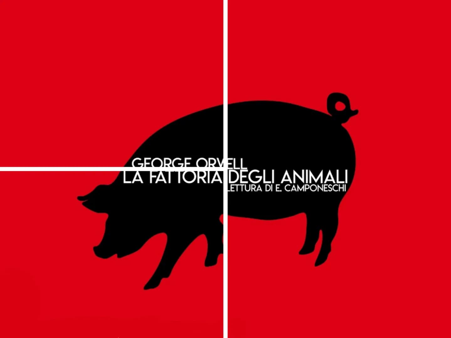 Ank
(ET
La fattoria
degli animali A
THAT
Introduzione
La fattoria degli animali è un romanzo distopico di
George Orwell (pseudonimo di Georg