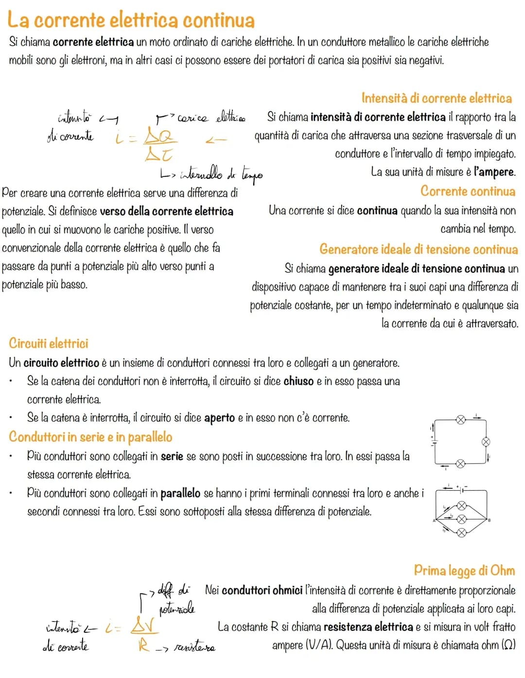 Corrente elettrica continua