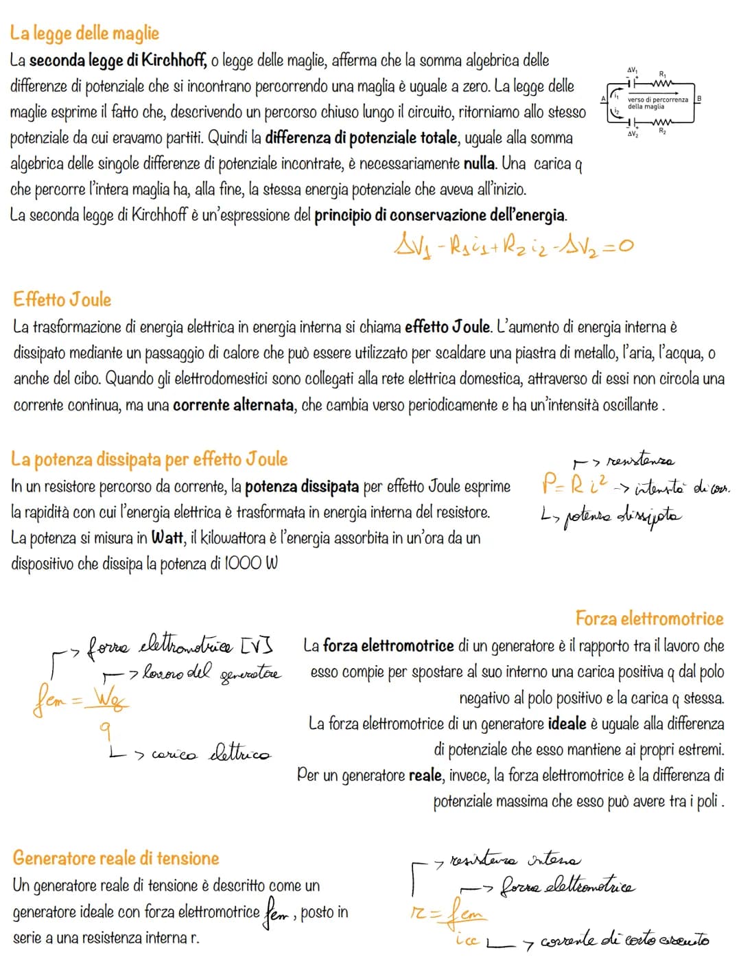 La corrente elettrica continua
Si chiama corrente elettrica un moto ordinato di cariche elettriche. In un conduttore metallico le cariche el