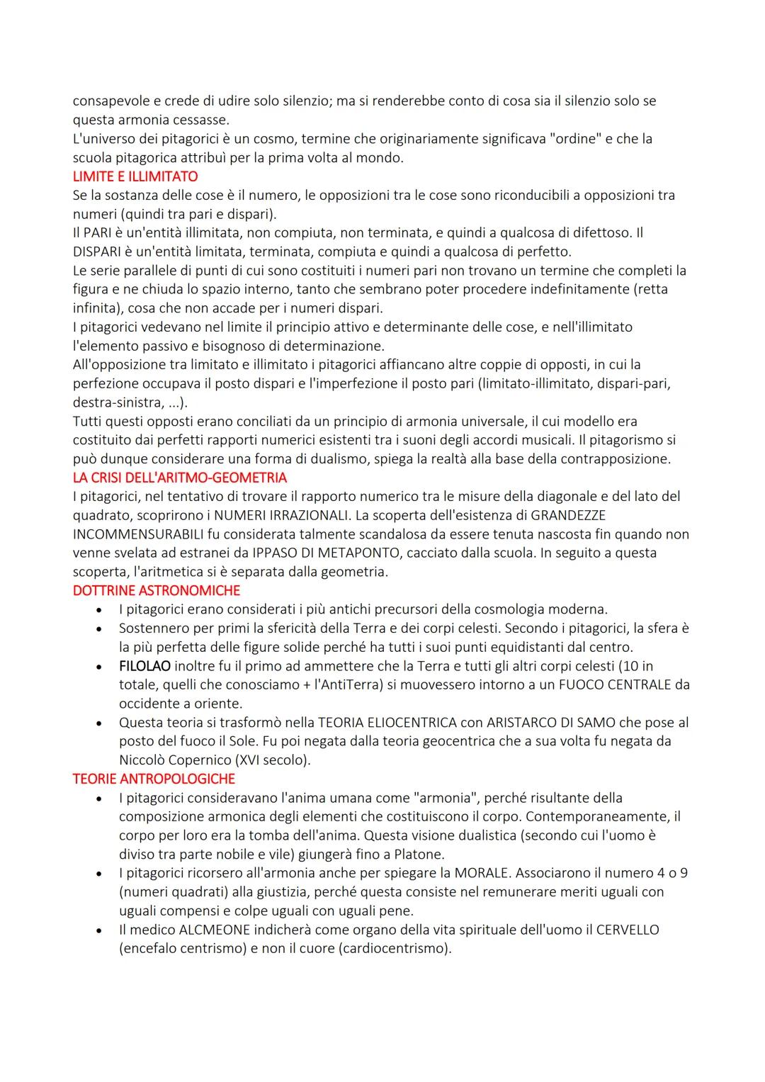 LA RICERCA DEL PRINCIPIO DI TUTTE LE COSE
I primi filosofi sono chiamati presocratici o presofisti. Questi si occuparono principalmente del
