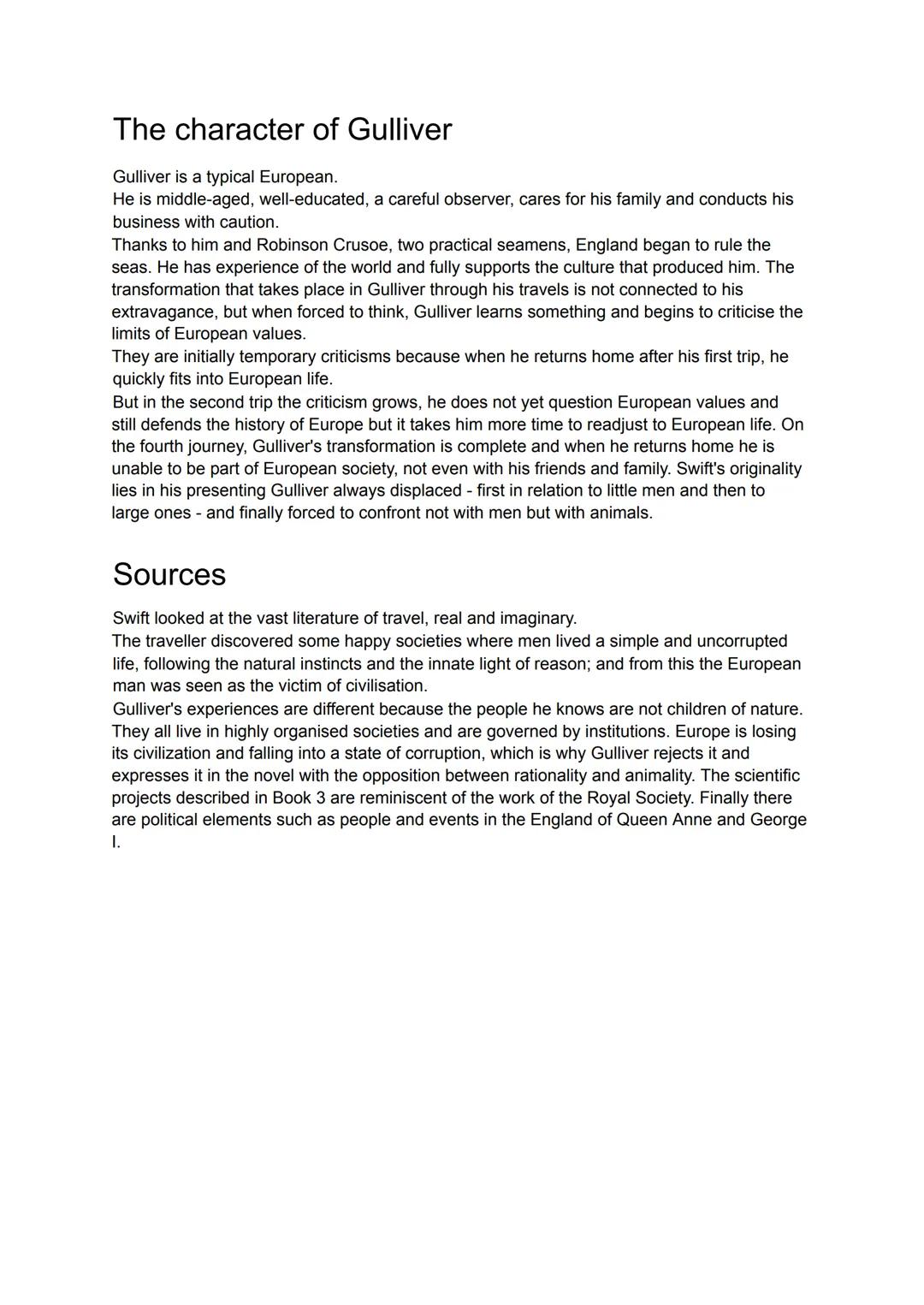 # Jonathan Swift

Life and Works

Jonathan Swift was born in 1667 in Dublin, where he was educated, but his parents were
English. The family