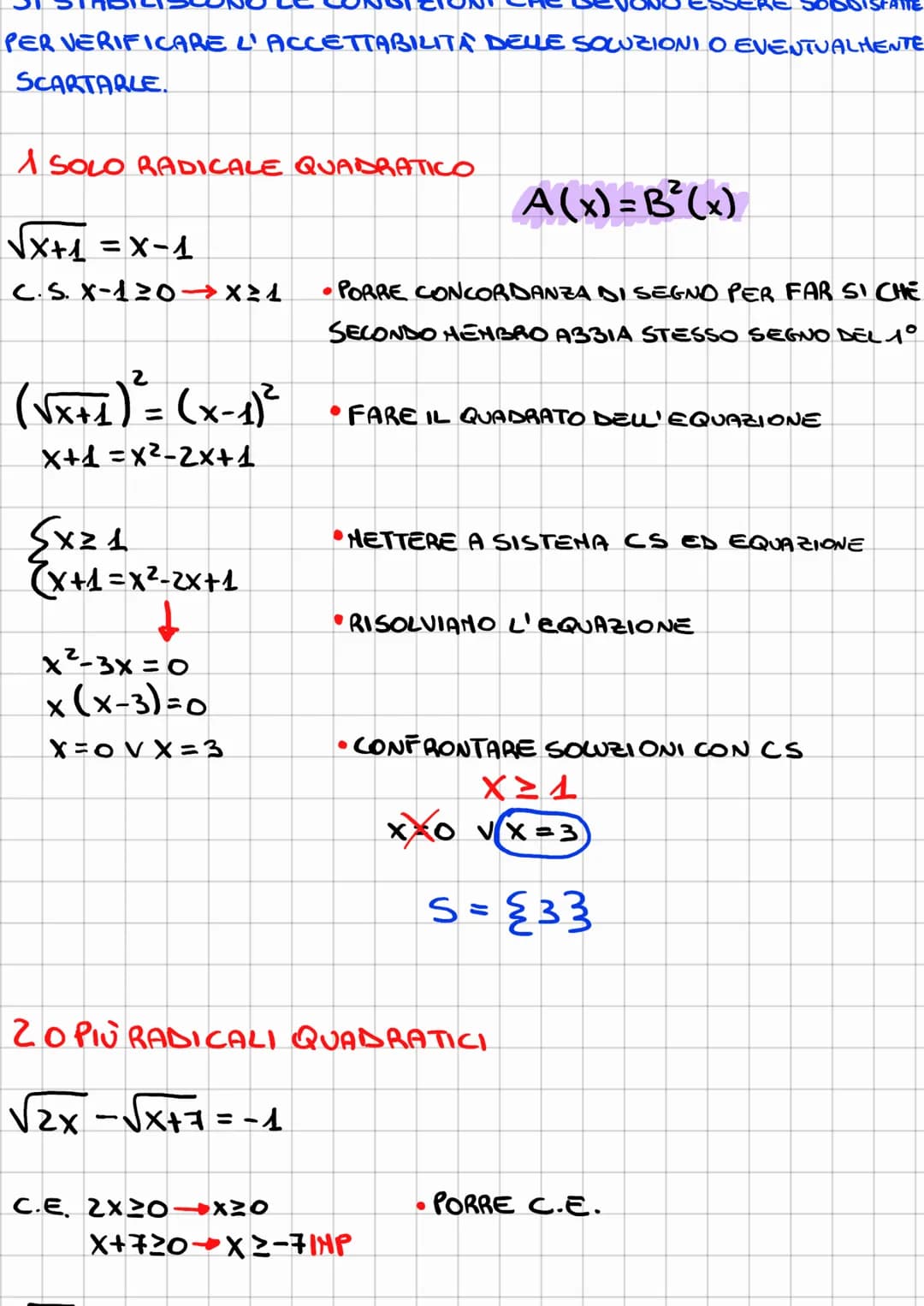 
<p>Irrational equations contain at least one radical. These equations can be solved by immediately verifying if the given equation is odd o