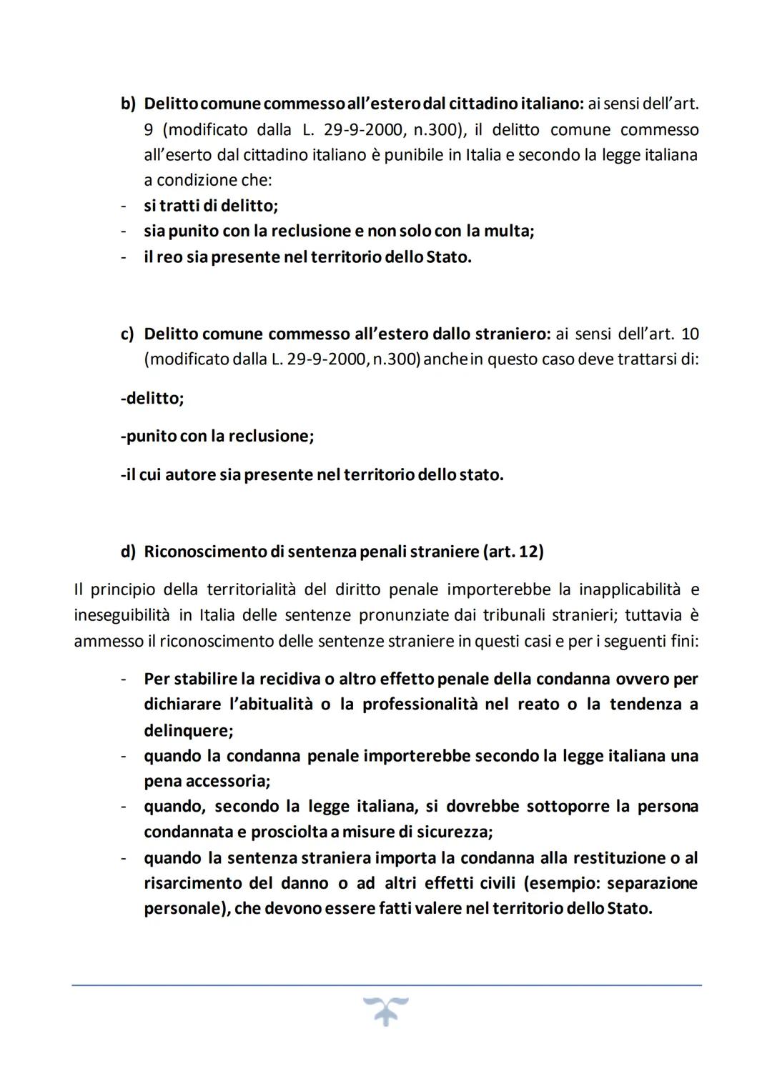 CAPITOLO PRIMO
Concetti introduttivi
Definizione di diritto penale: costituisce quel complesso di norme giuridiche con cui lo
Stato, mediant