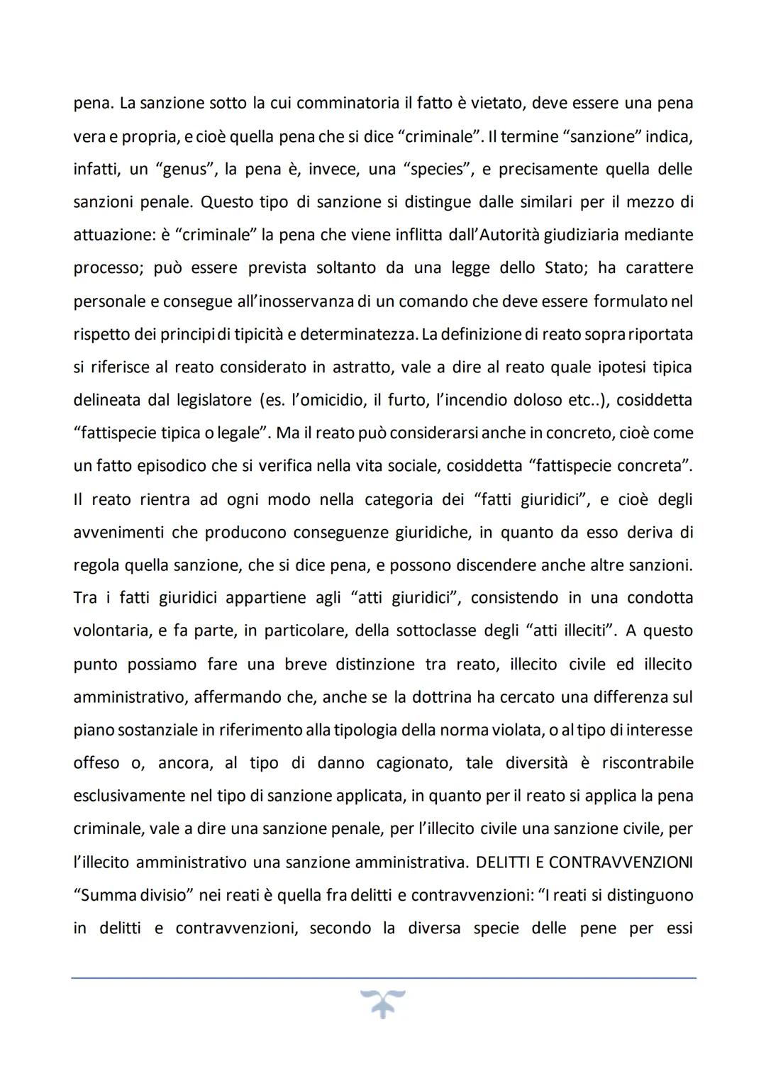 CAPITOLO PRIMO
Concetti introduttivi
Definizione di diritto penale: costituisce quel complesso di norme giuridiche con cui lo
Stato, mediant