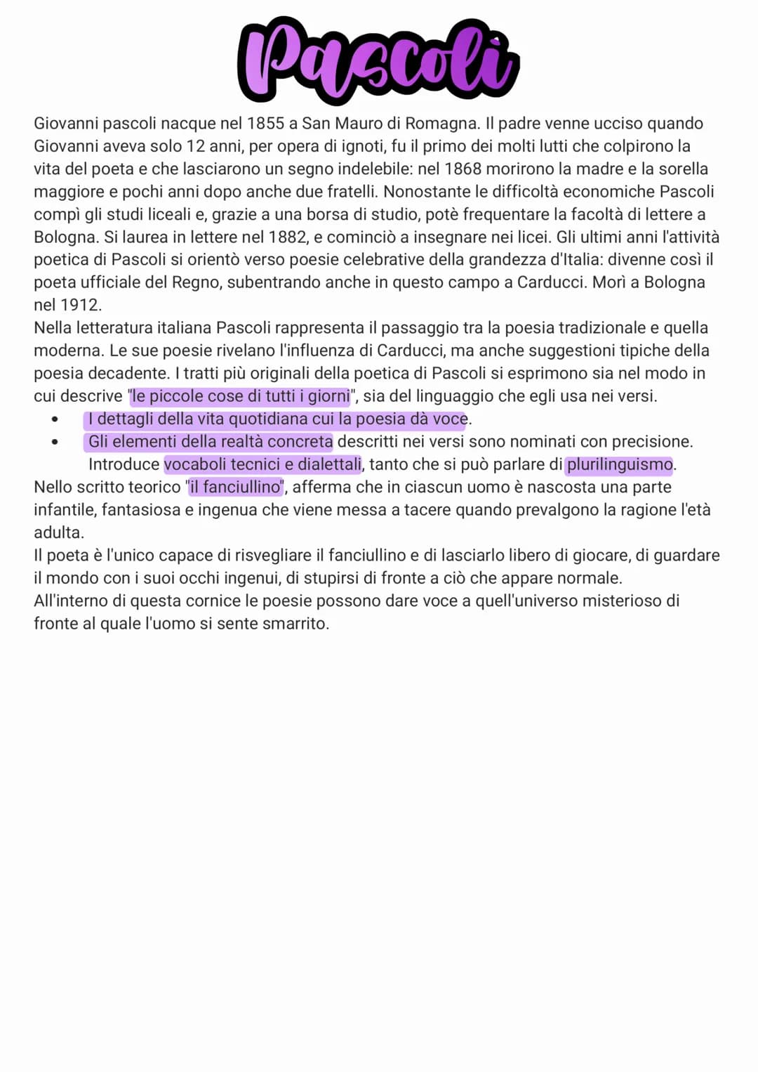 Aspetto storico e sociale
Seconda rivoluzione industriale, inizia la Belle Époque cioè l'epoca felice, le città diventano
molto grandi e pop