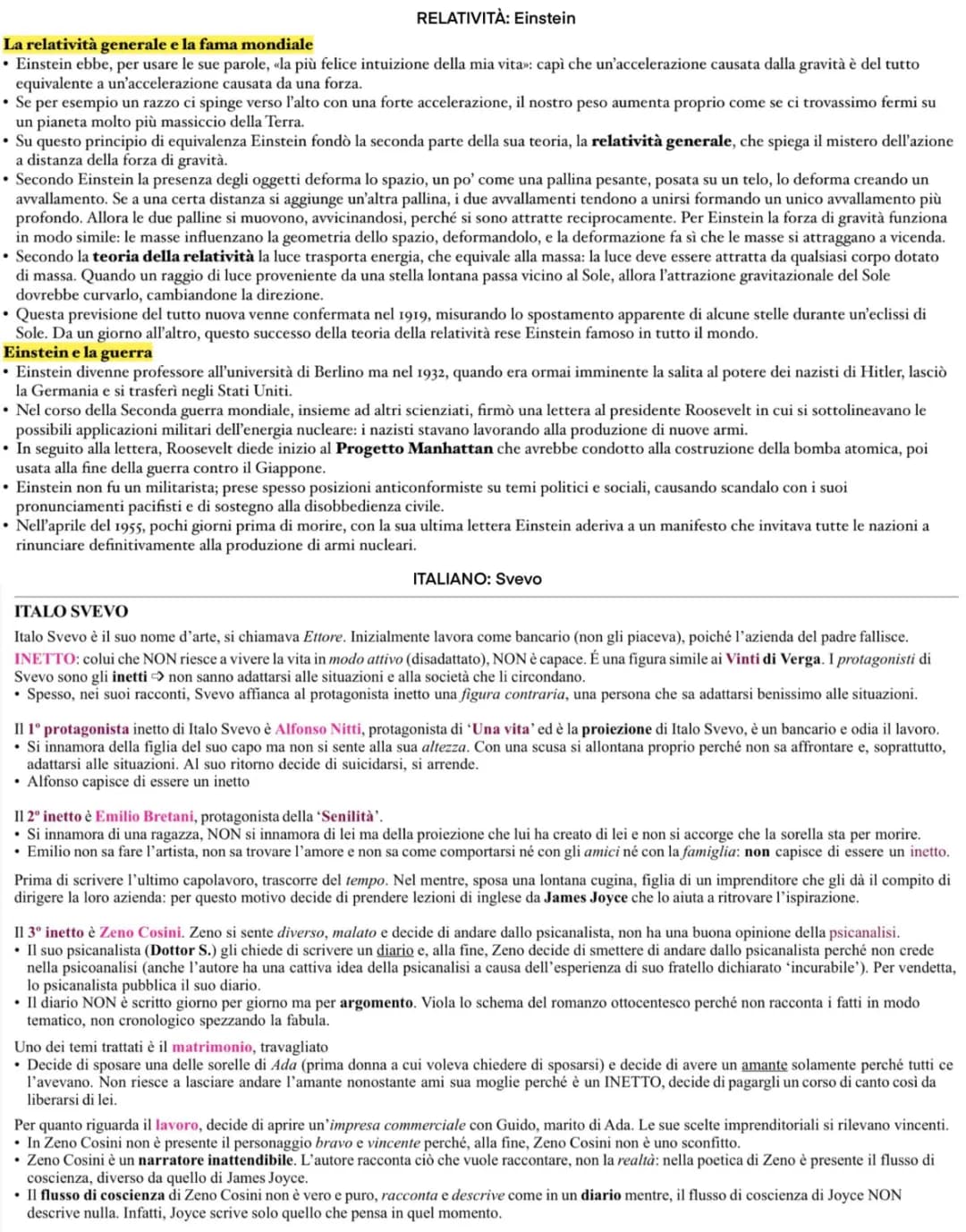 La Teoria della Relatività di Einstein spiegata in parole semplici